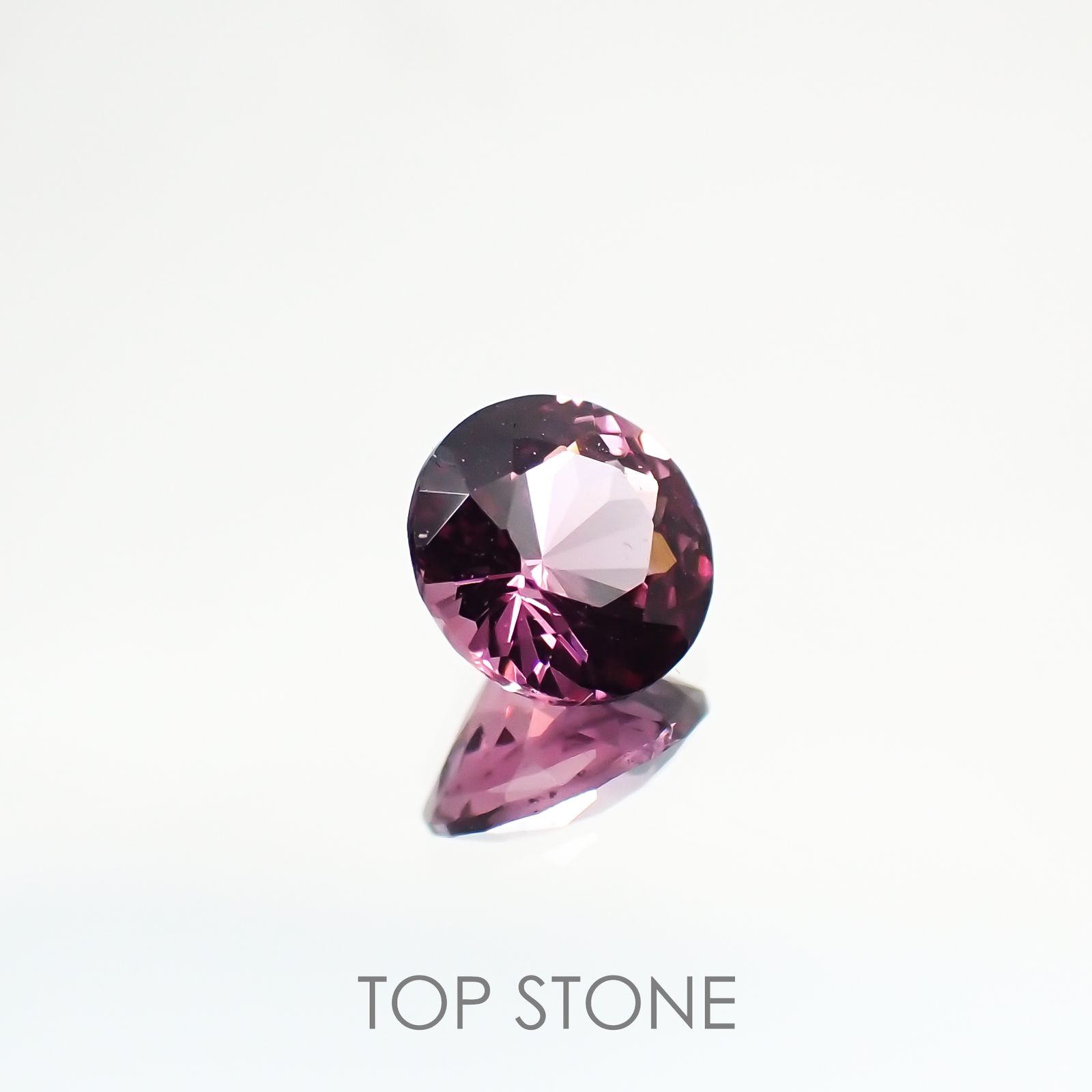 ピンクスピネル ビルマ産 ルース 0.49ct[210911117]4.9×4.9mm前後