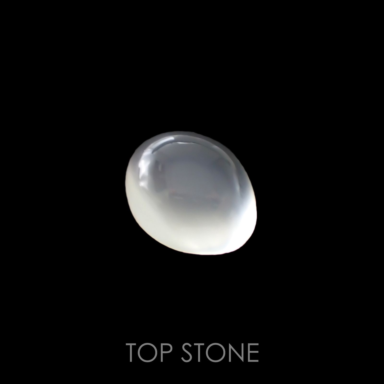 ムーンストーンキャッツアイ(宝石名ムーンストーン・キャッツアイ) インド産 1.21ct 識別済[210912728]7.9×6mm前後