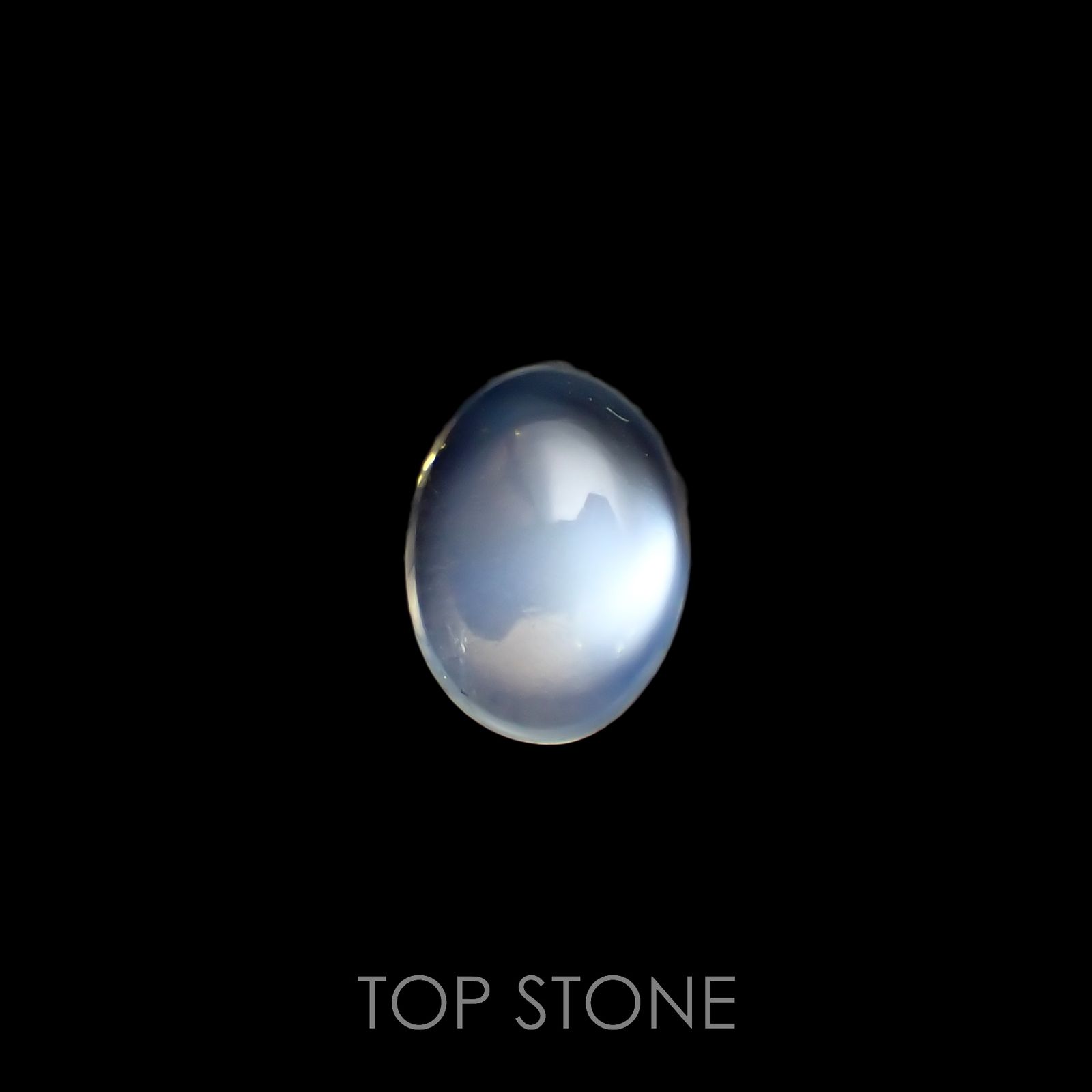 ムーンストーン(宝石名ムーンストーン)インド/スリランカ産 0.99ct 識別済[220515797]7.8x5.8mm前後