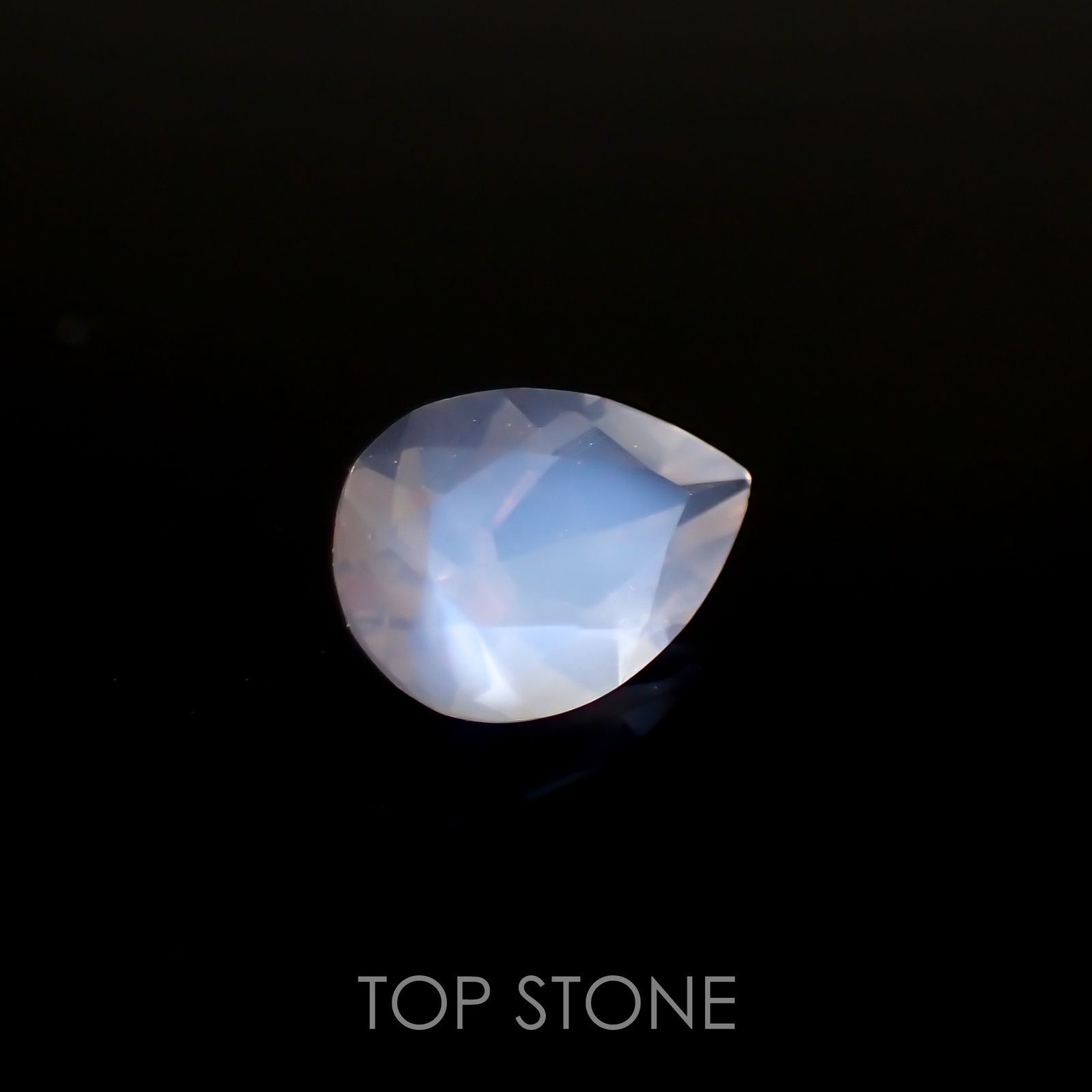ムーンストーン(宝石名ムーンストーン)インド/スリランカ産 0.57ct 識別済[211113670]7x5mm前後