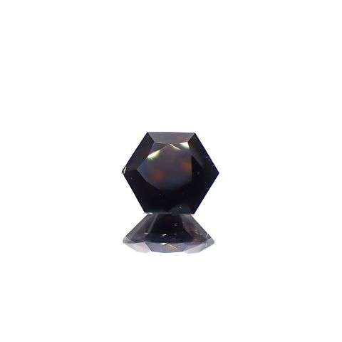 ◇ヘキサゴンカット◇モリオン チベット産 1.99ct[240427366]7.8x7.8mm前後