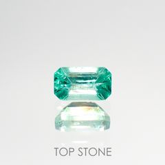 エメラルド(宝石名エメラルド) ザンビア産 0.27ct 識別済[210812993]4.9×2.8mm前後