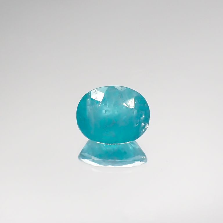 パライバトルマリン ブラジル・バターリャ鉱山産 ルース 1.141ct[210711762]7.3×6mm前後