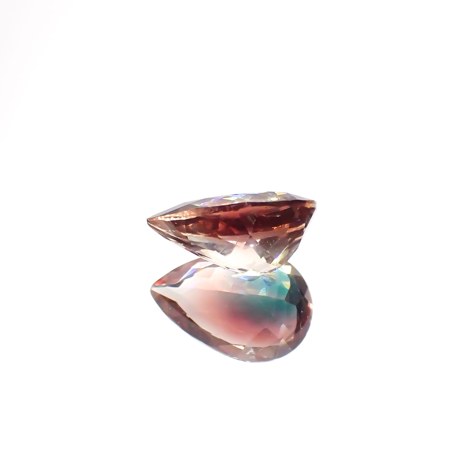 パーティカラーオレゴンサンストーン アメリカ・オレゴン州産 1.15ct[230722831]8.9x6mm前後