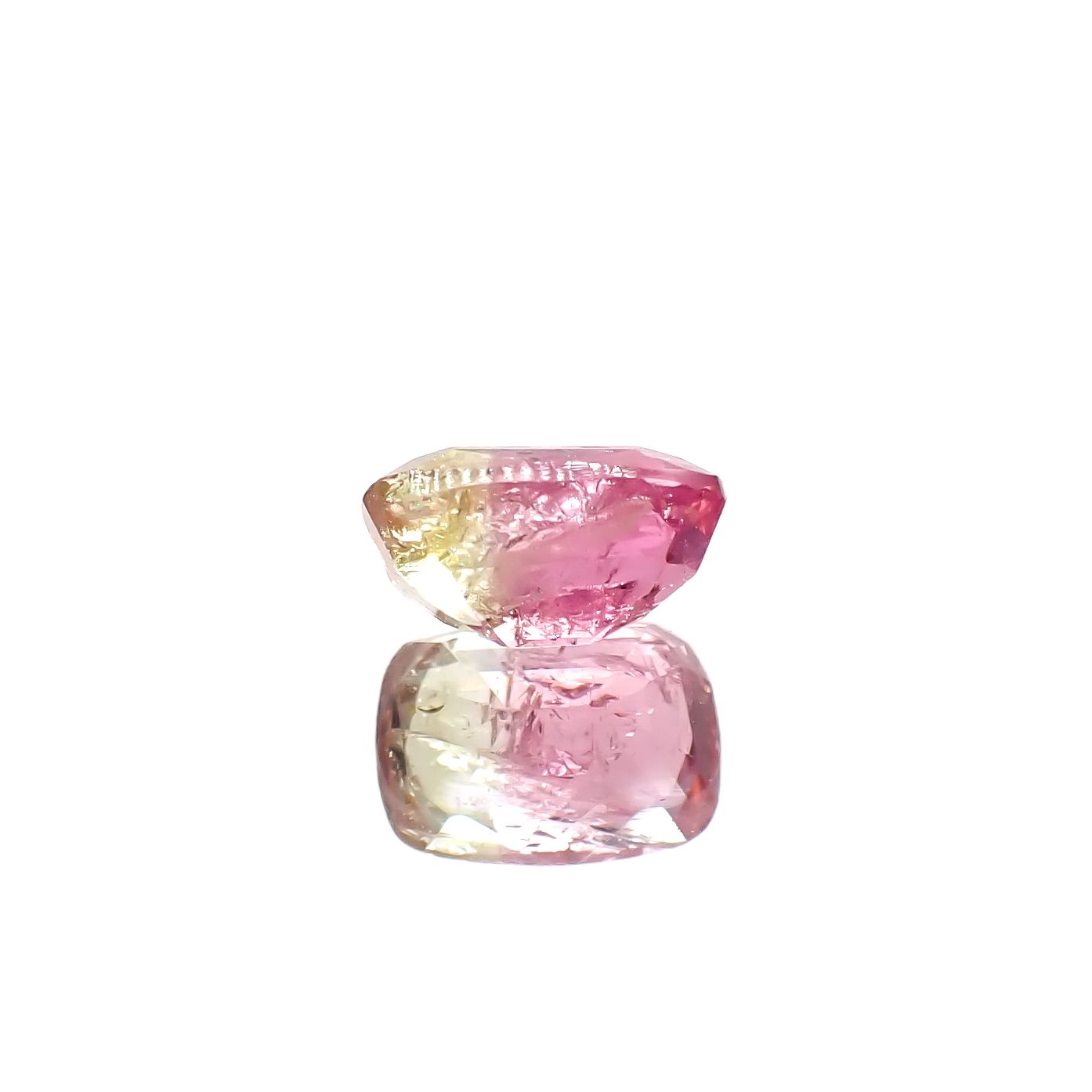 バイカラートルマリン アフガニスタン産 0.90ct[240929146]6.7x4.8mm前後