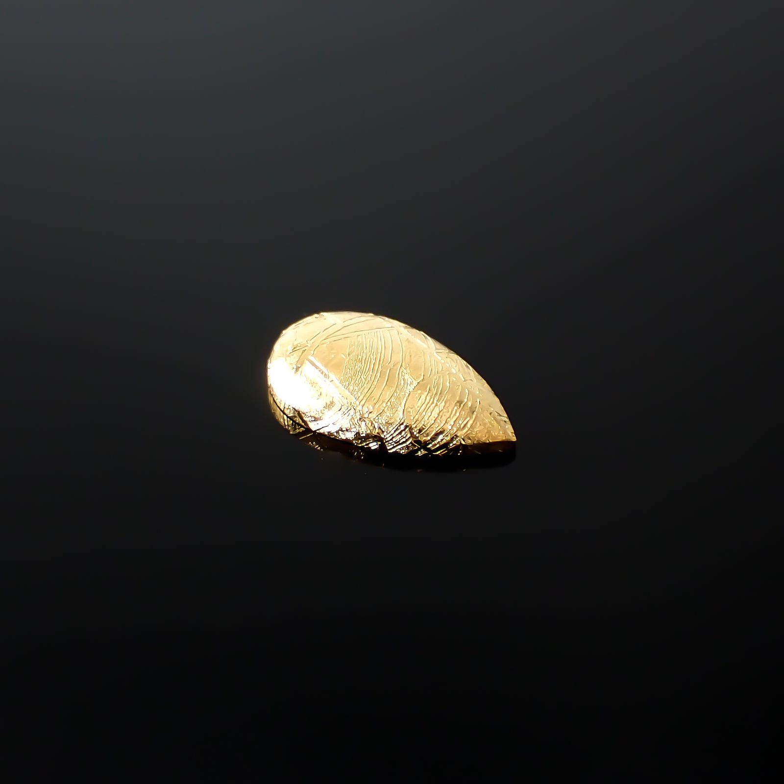 ムオニナルスタ隕石 発見地:スウェーデン 9.48ct[240125817]15.8x9.9mm前後