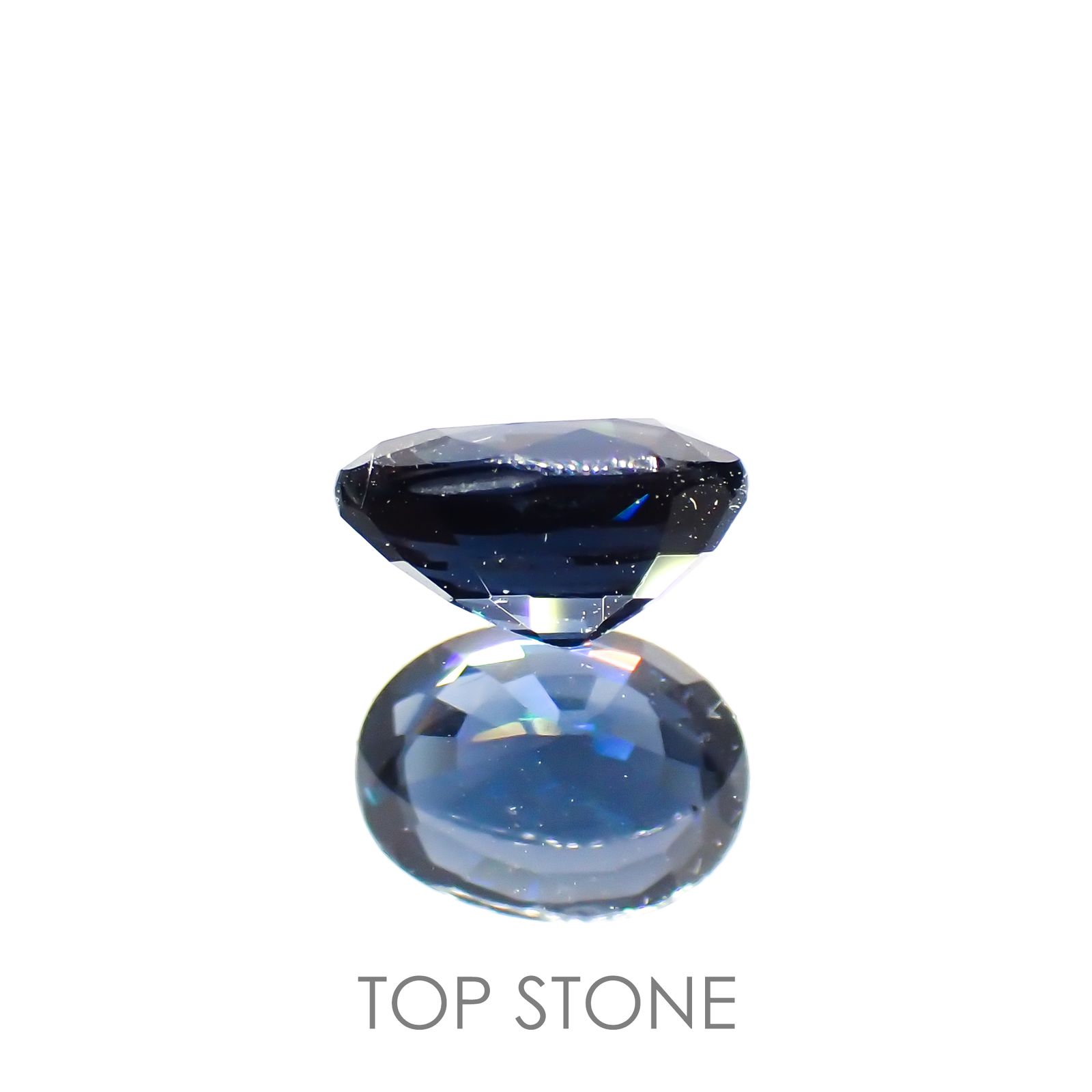 コバルトブルースピネル(宝石名ブルー・スピネル)スリランカ産 1.130ct ソ付(日独)[220113823]7x5.3mm前後