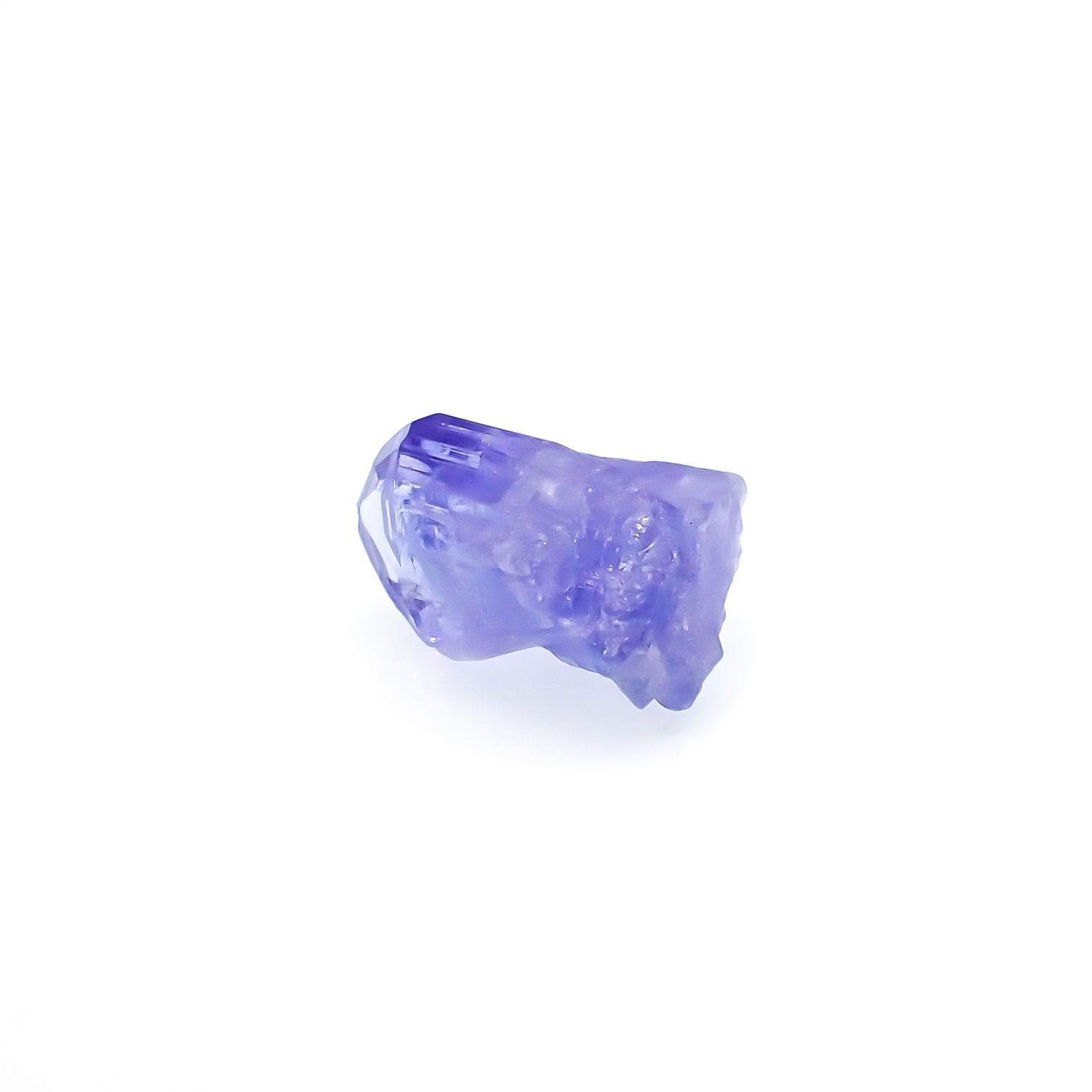 バイカラータンザナイト 原石 タンザニア産 3.67ct[220515862]10x6.4mm前後