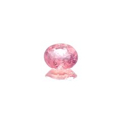 ペツォッタイト(ラズベリル)(宝石名ペツォッタイト) マダガスカル産 0.29ct ソ付(彩珠)[210711798]4.9×3.8mm前後