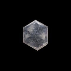 トラピッチェクォーツ 偏光板2枚付き コロンビア・ボヤカ産 52.23ct / 28.8x26.2mm前後 [230823260]