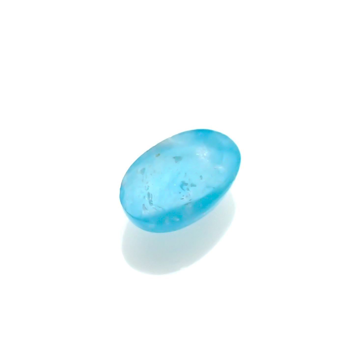 ヘミモルファイト(宝石名ヘミモルファイト) コンゴ産 1.13ct 識別済[211013285]7.6×4.7mm前後