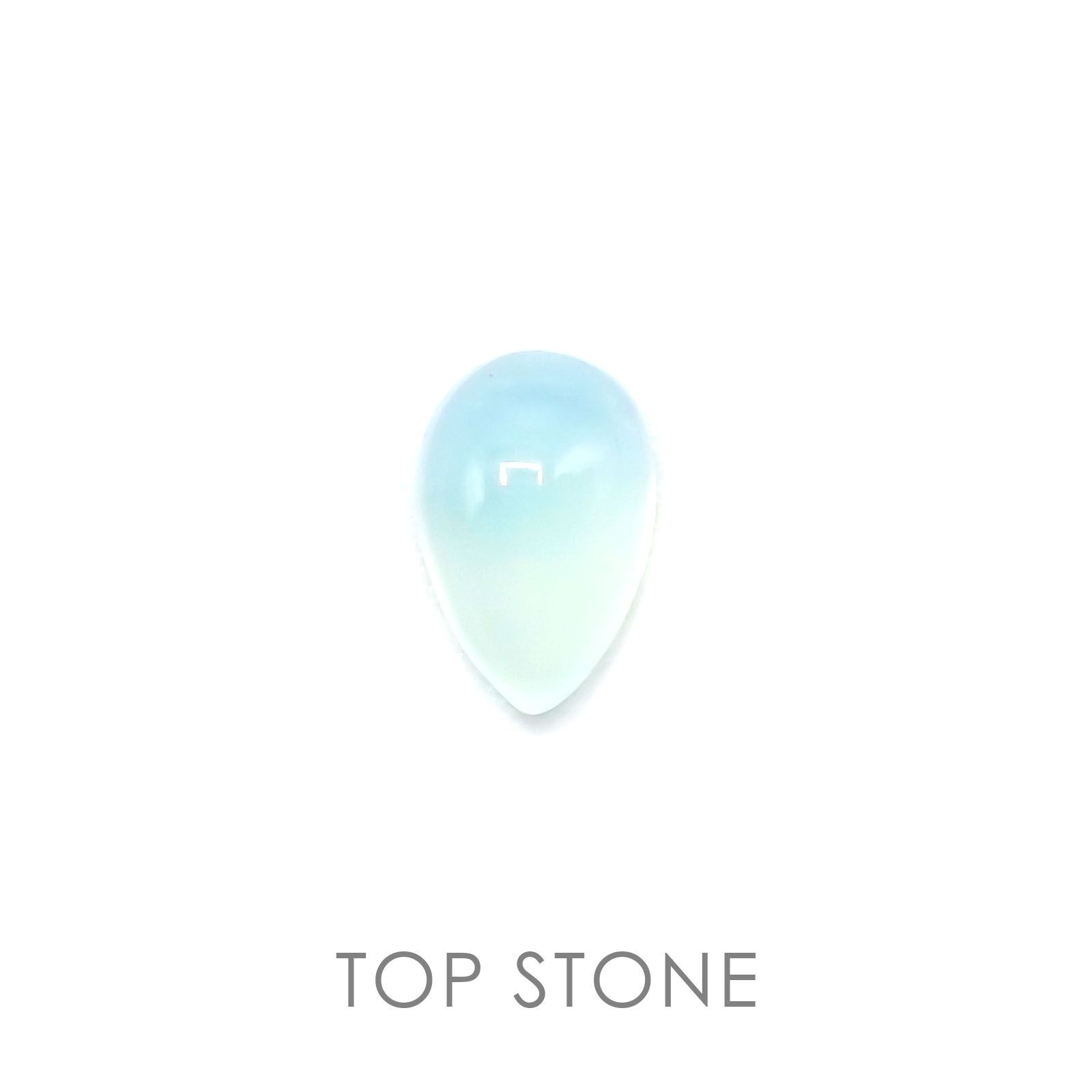 ブルーオパール ペルー産 ルース 0.77ct[20106183]7.7×5.2mm前後