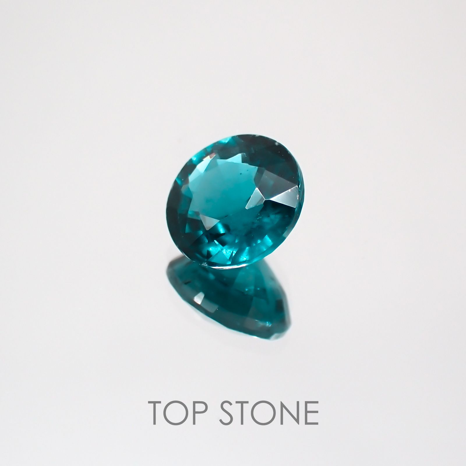 オーシャンブルーカイヤナイト ネパール産 ルース 1.51ct[210310282]7×7mm前後
