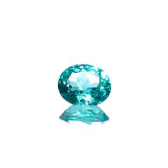 パライバトルマリン ブラジル・パライバ州バターリャ鉱山産 0.23ct[240928737]4.5x3.6mm前後
