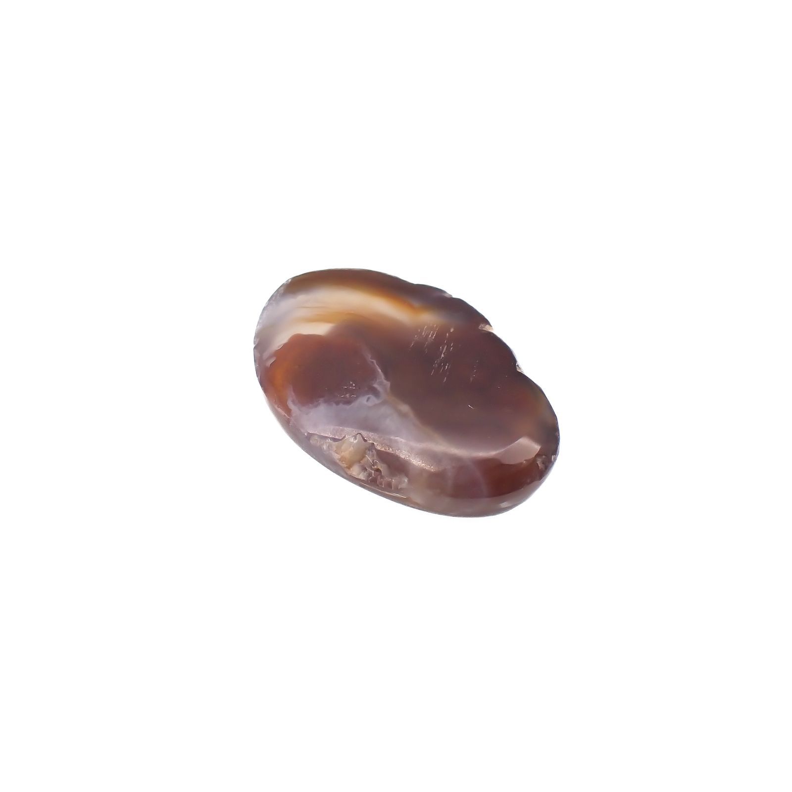 ◇フリーフォーム◇ファイヤーアゲート メキシコ産 5.83ct[220917762]15.8x10.3mm前後