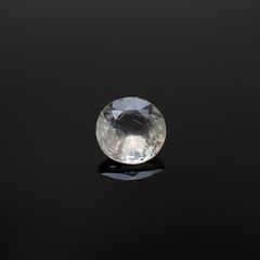 リューサイト 遊色効果あり(宝石名リューサイト)イタリア産 0.29ct 識別済[250730652]4.7x4.6mm前後