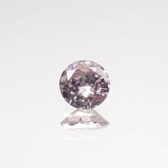 ピンクダイヤモンド(宝石名ダイヤモンド) I-1 / FANCY LIGHT BROWNISH PINK 0.063ct ソ付(CGL)[210711789]2.6×2.6mm前後