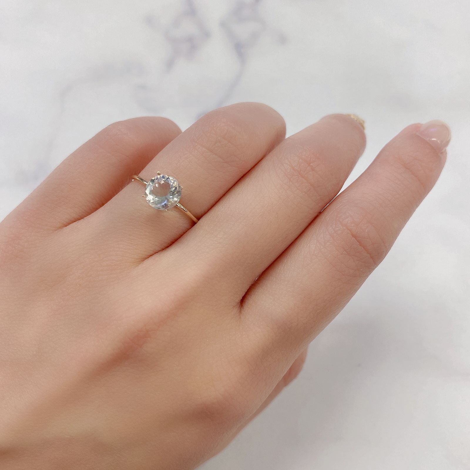 ハイアライトオパール(宝石名オパール)メキシコ産 1.013ct ソ付(彩珠)[230522214]7x7mm前後