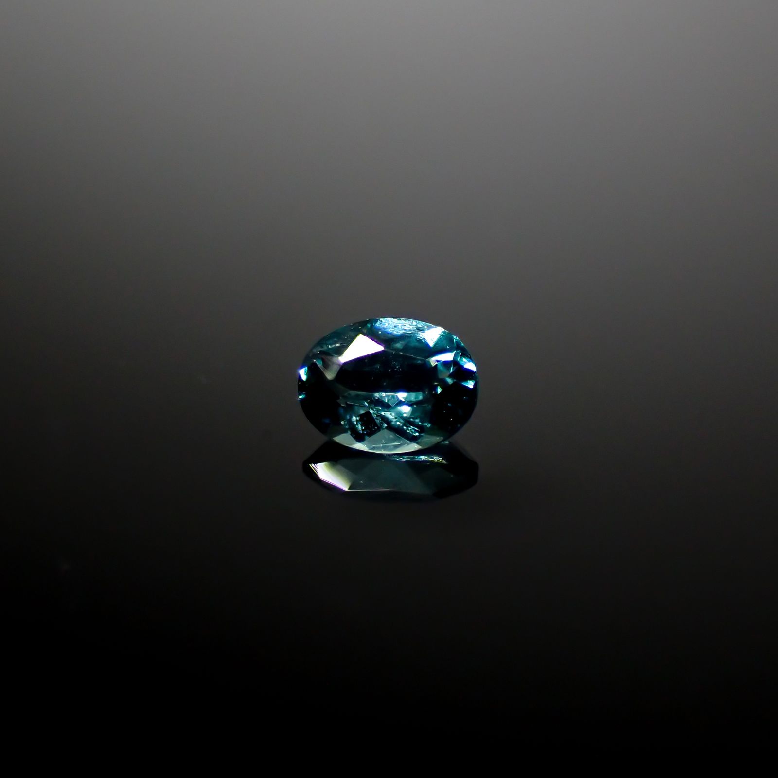ブルーグリーントルマリン ブラジル産 0.17ct[240628034]3.9x3mm前後