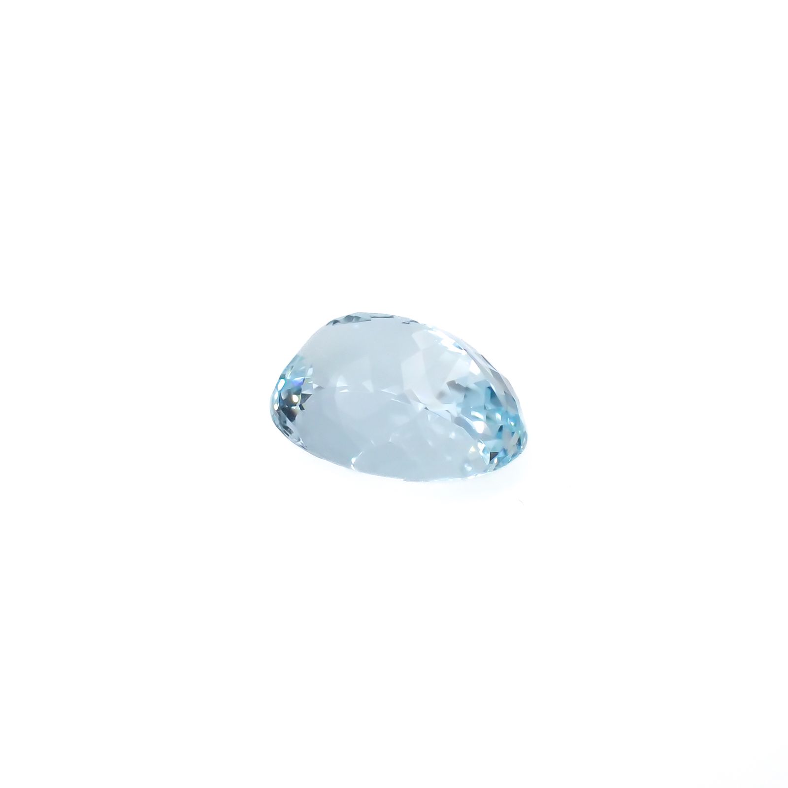 アクアマリン モザンビーク産 4.03ct[240125409]11.8x9.4mm前後