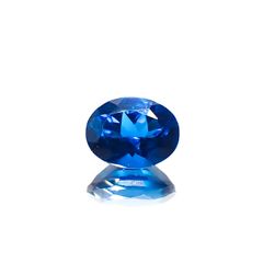 ディープブルーアパタイト  マダガスカル産 1.37ct[230421656]7.8x6.1mm前後