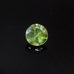 クリソベリル(宝石名クリソベリル) スリランカ産 0.35ct 識別済[20117586]4.4×4.3mm前後