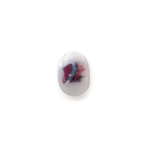 パライバトルマリンインクォーツ ブラジル産 12.95ct[240427096]19.1x13.7mm前後