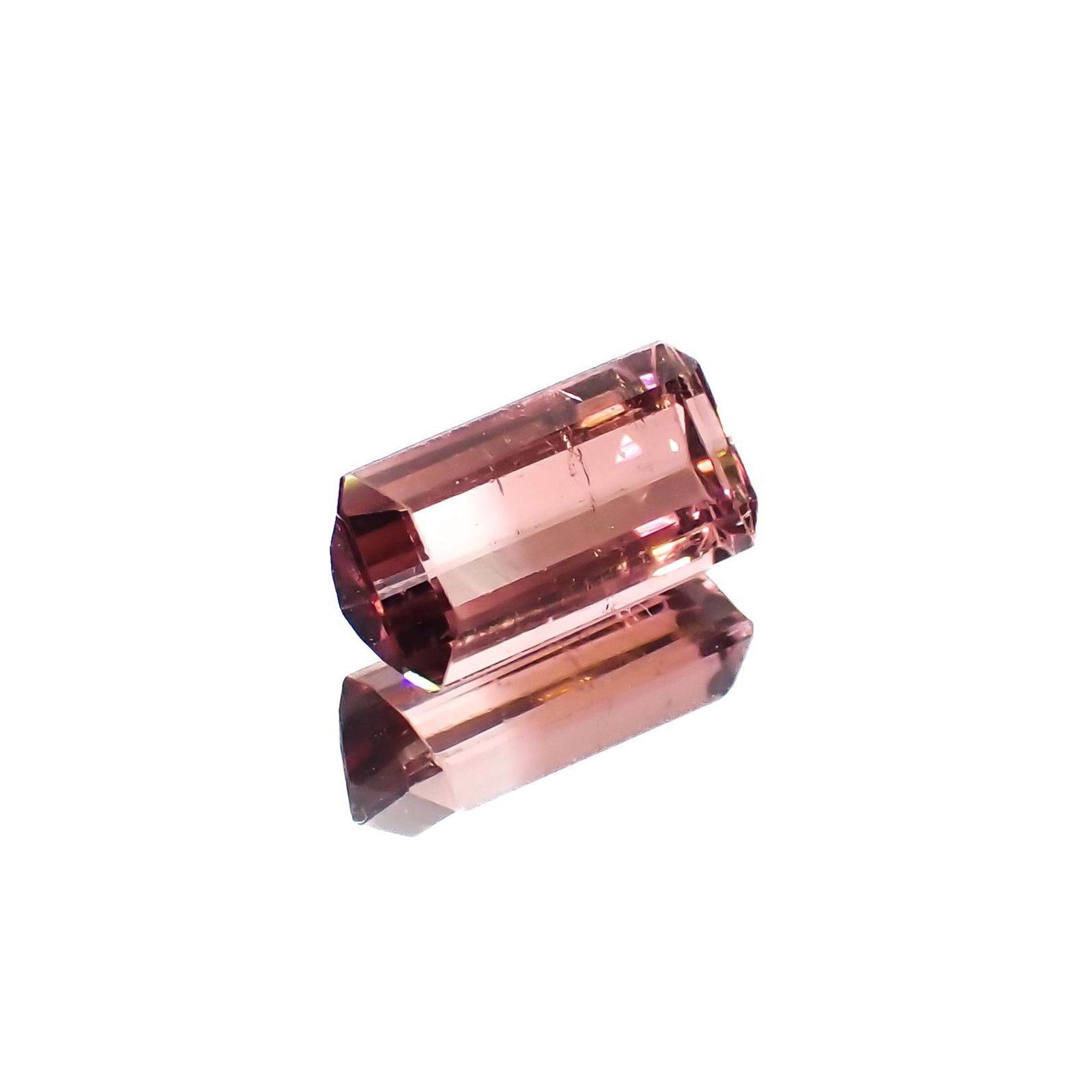 バイカラートルマリン(宝石名トルマリン)アフガニスタン産 1.49ct 識別済[221219558]8.7x4.6mm前後