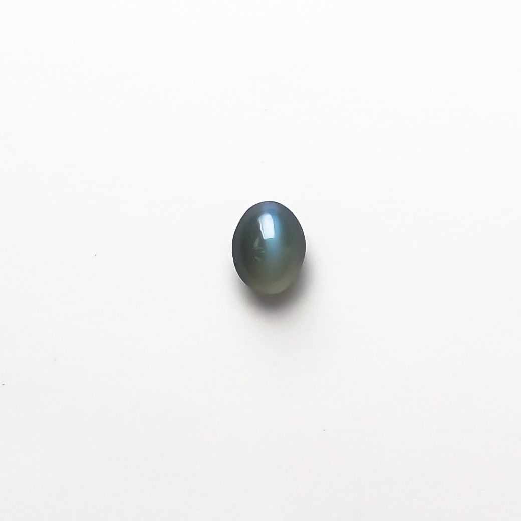 アレキサンドライトキャッツアイ インド産 ルース 0.26ct[210510794]3.6×2.9mm前後