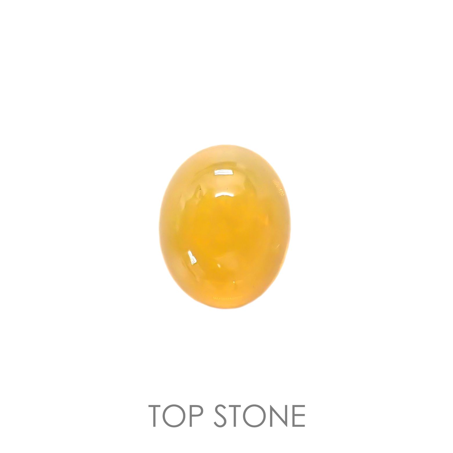 ファイヤーオパール(宝石名ファイヤー・オパール) メキシコ産 0.53ct 識別済[20085103]6.8×5.5mm前後