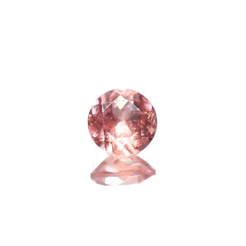 ロードクロサイト(宝石名ロードクロサイト)アメリカ・コロラド州・デトロイトシティ鉱山産 0.42ct 識別済[231224917]4.6x4.6mm前後