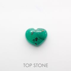パイライトインエメラルド(宝石名パイライトインエメラルド) コロンビア・チボール鉱山産 0.993ct 彩珠鑑付[210611500]6.2×7.7mm前後