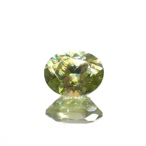 スフェーン(宝石名スフェーン)マダガスカル産 0.42ct 識別済[221219480]5x4.1mm前後