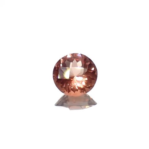 ◇チェッカーカット◇アンデシン(宝石名アンデシン/ラブラドライト)チベット産 0.43ct 識別済[240225964]5.6x5.5mm前後