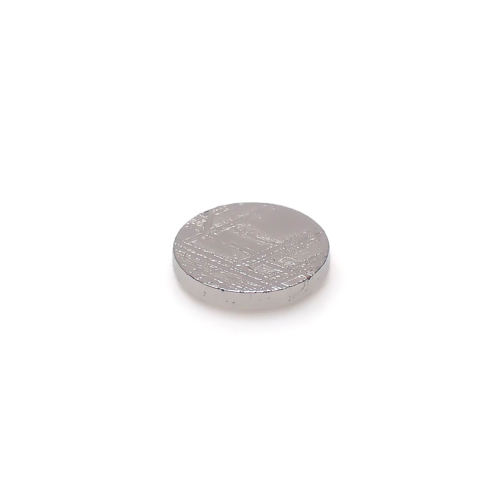 ムオニナルスタ隕石 発見地:スウェーデン 6.31ct[240125743]10.5x10.4mm前後
