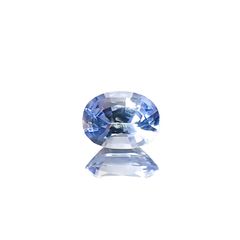 アイスブルーサファイア スリランカ産 0.30ct [250129738]4.6x3.5mm前後
