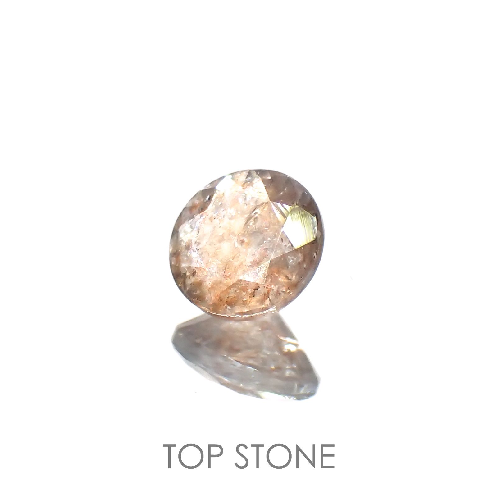 アベンチュリンアクアマリン ナイジェリア産 0.45ct[221018368]5.2x5.2mm前後