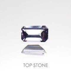 マリアライトフルオレッセンス(宝石名パープル・スキャポライト) スリランカ産 0.089ct 識別済[20106668]3.8×2.3mm前後