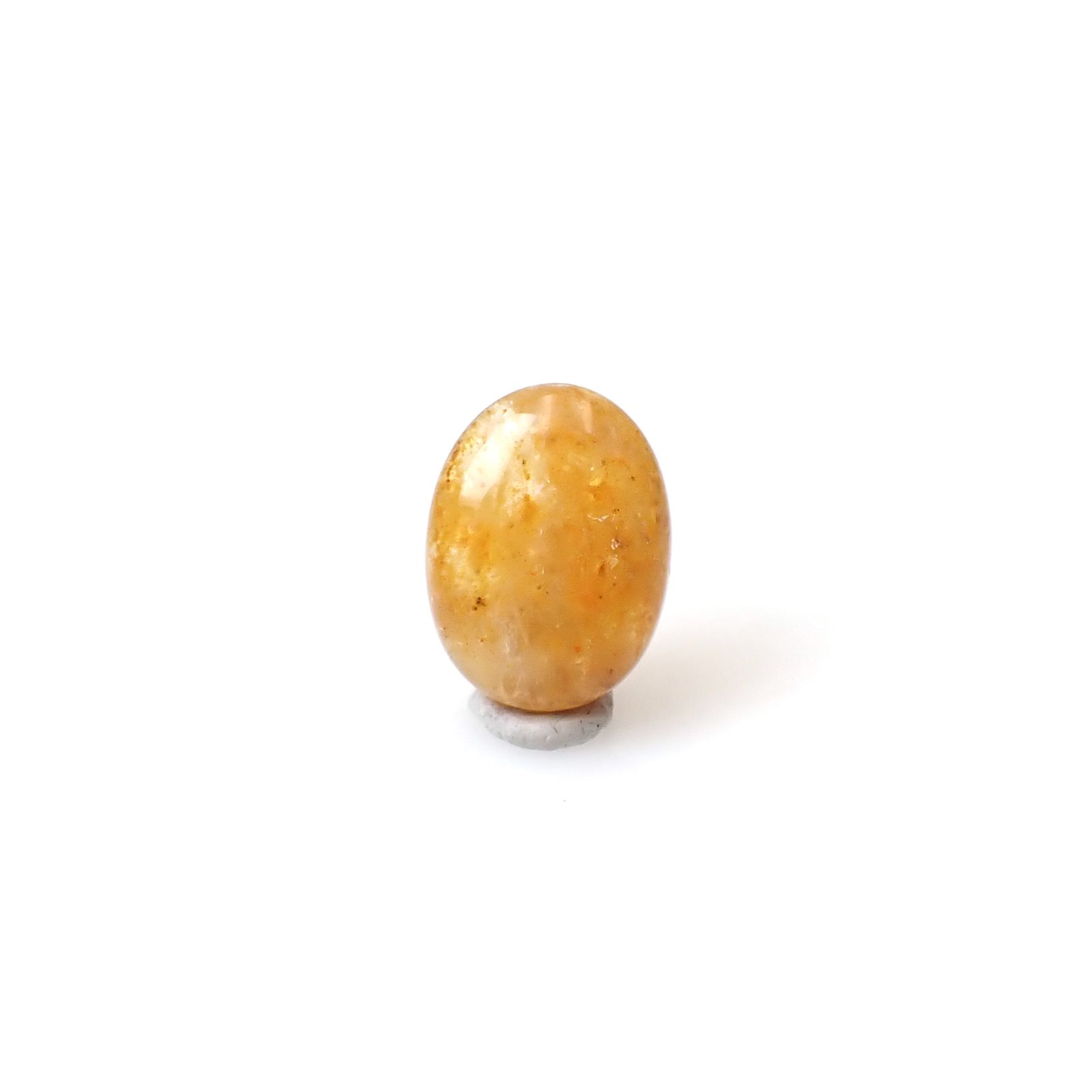 北海道石(北海道オパール)※裏面蛍光  北海道河東郡鹿追町然別産 2.41ct [250630534]10.9x8.2mm前後