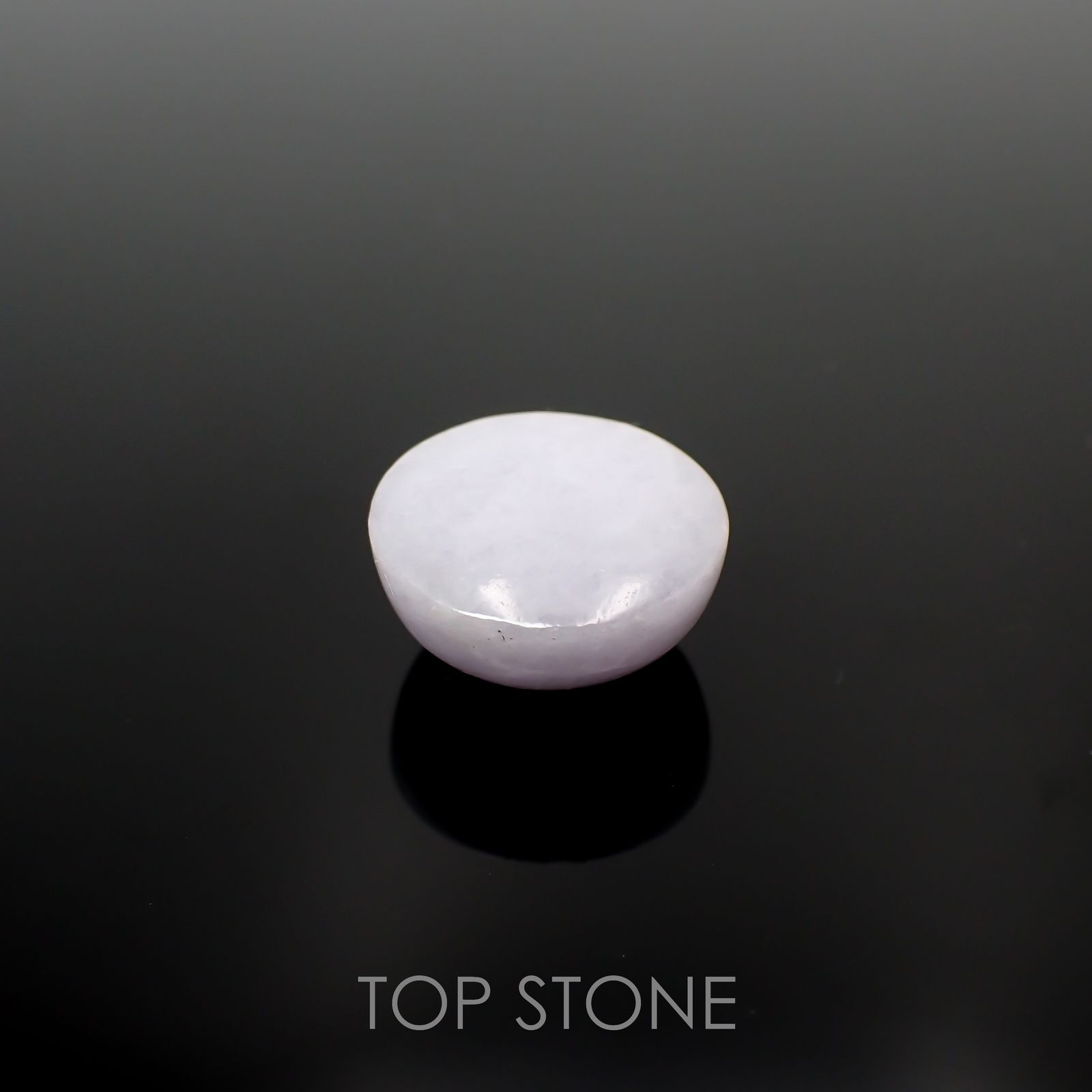 ラベンダー翡翠 ビルマ産 14.34ct[221219378]14.4x14.3mm前後