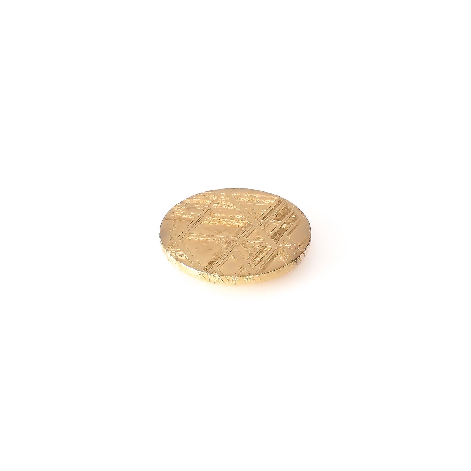 ムオニナルスタ隕石 発見地:スウェーデン 14.54ct[240125809]14.9x14.9mm前後
