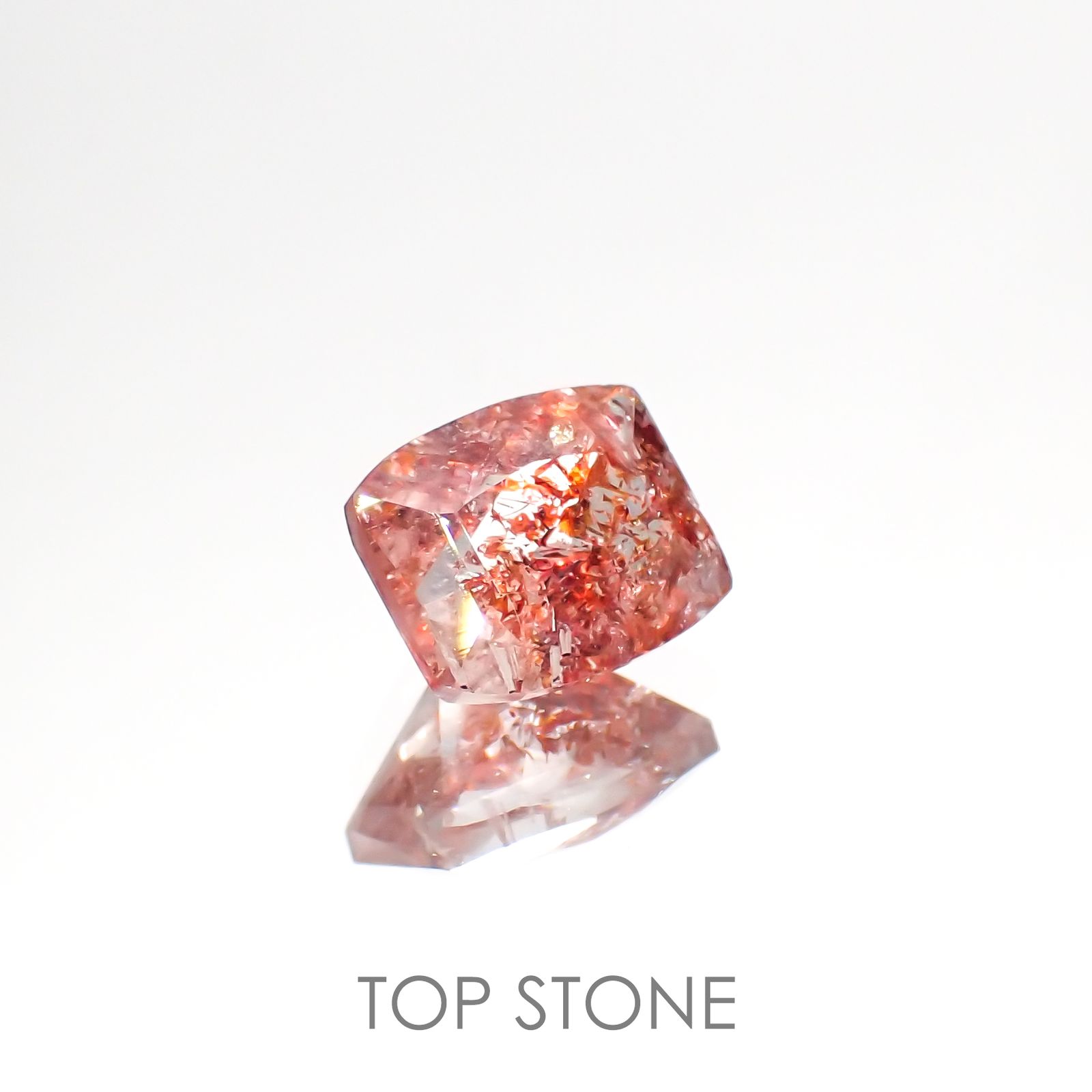 ファイヤークォーツ ナイジェリア産 1.46ct[220114749]7.7x6.3mm前後