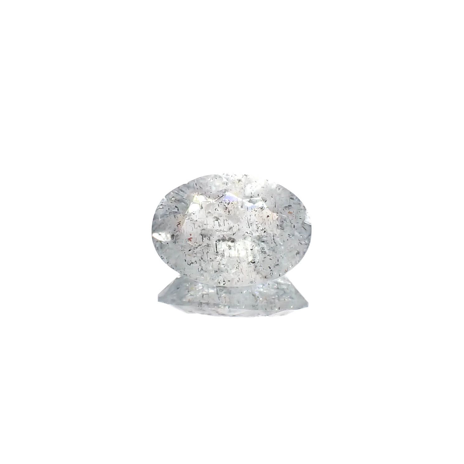 モスアクアマリン ブラジル産 3.38ct[240226056]12.6x8.9mm前後
