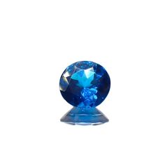 ディープブルーアパタイト マダガスカル産 0.36ct[240628153]4.9x4.9mm前後