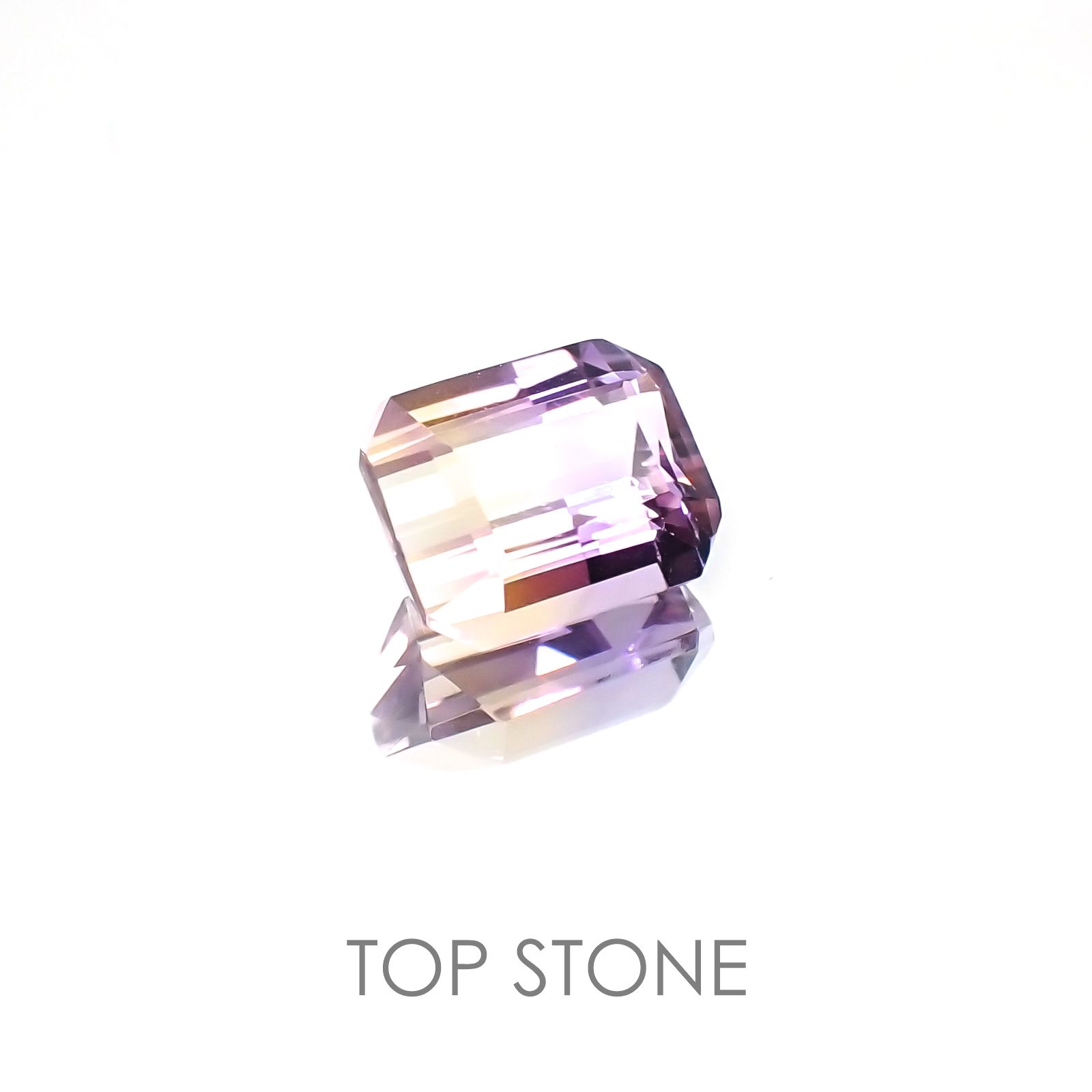 アメトリン ブラジル産 ルース 2.18ct[20128375]8.6×6.9mm前後