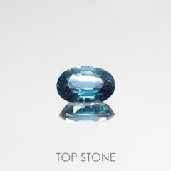 オーシャンブルーカイヤナイト ネパール産 ルース 0.58ct[210711422]6.2×4.1mm前後