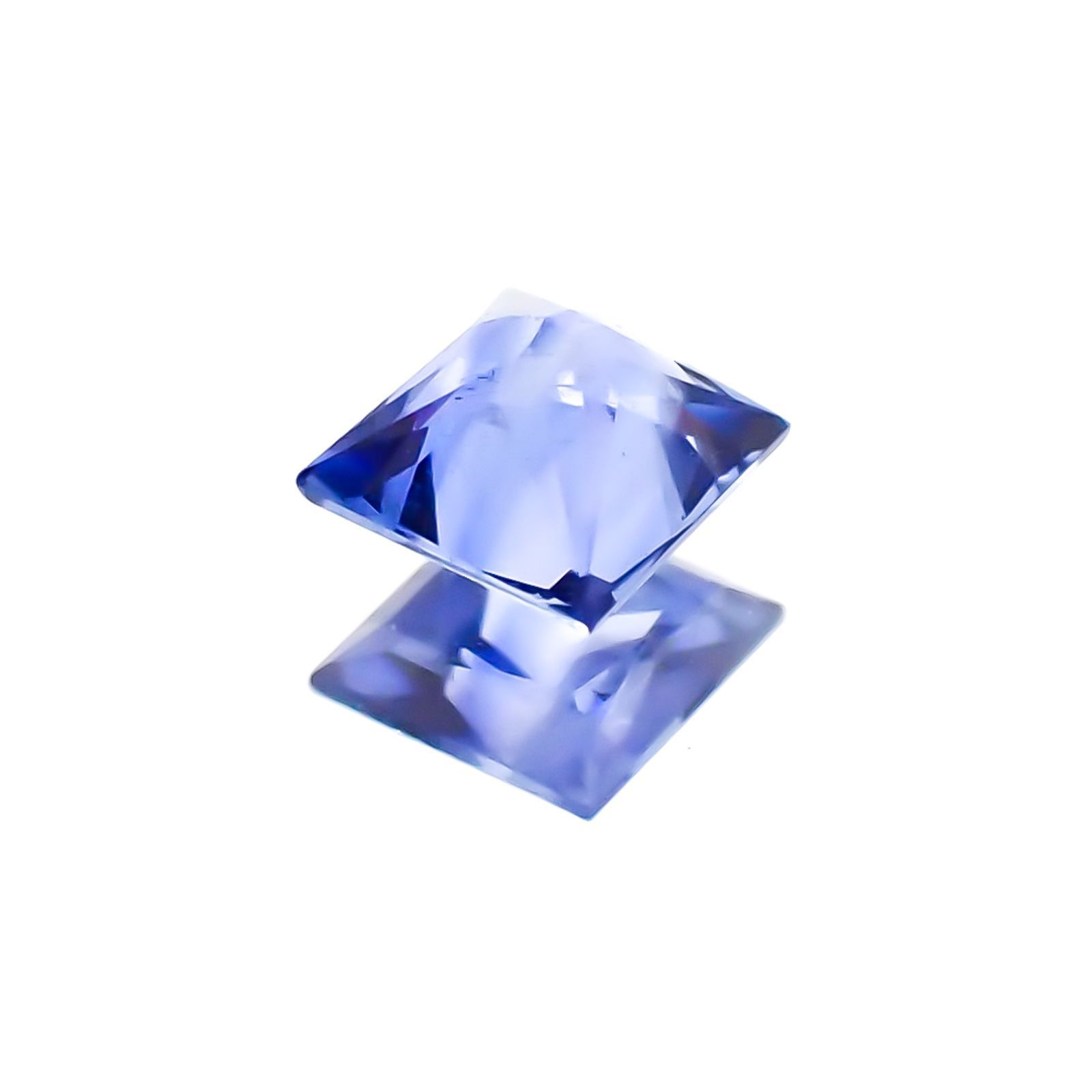 ◇プリンセスカット◇サファイア スリランカ産 ルース 0.15ct[20117891]2.8×2.8mm前後