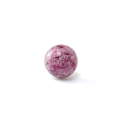 レッドベリル/ピンクベリル(母岩付き) アメリカ・ユタ州産 2.78ct [250730897]9.3x9.3mm前後