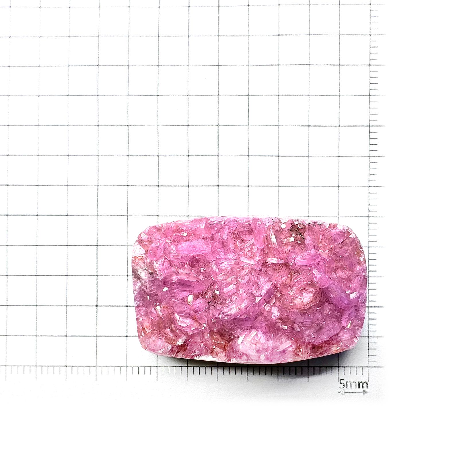 コバルトカルサイト 原石 コンゴ産 75.16ct [240226234]36.1x22.9mm前後