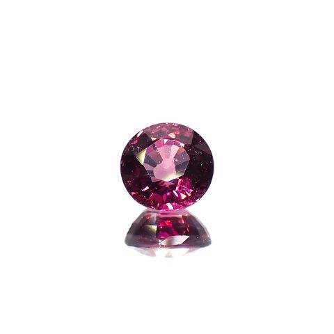 ロードライトガーネット(宝石名ガーネット)ブラジル産 1.17ct 識別済[240928703]6x6mm前後